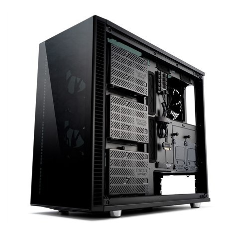 Fractal Design | Define S2 Vision - Blackout | Side window | E-ATX | Power supply included No | ATX - 9